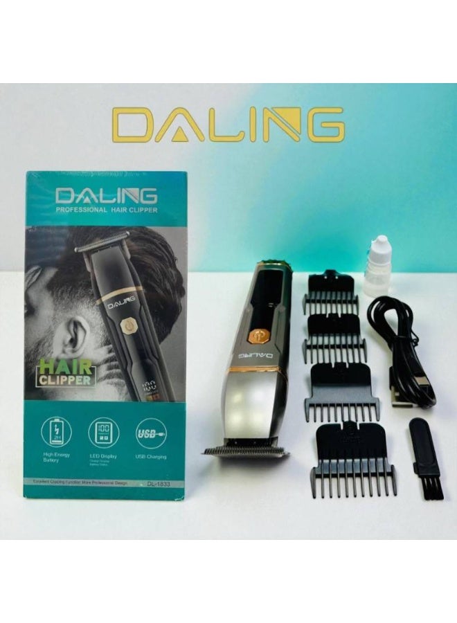 دالينغ ماكينة تشذيب الشعر القابلة لإعادة الشحن دالينج DL 1833 الأفضل - Image 3